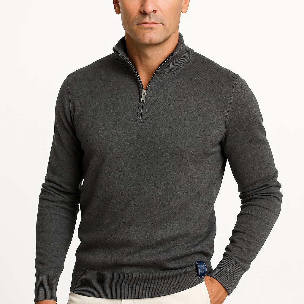 NEVANE | PULL À COL ZIP POUR HOMMES