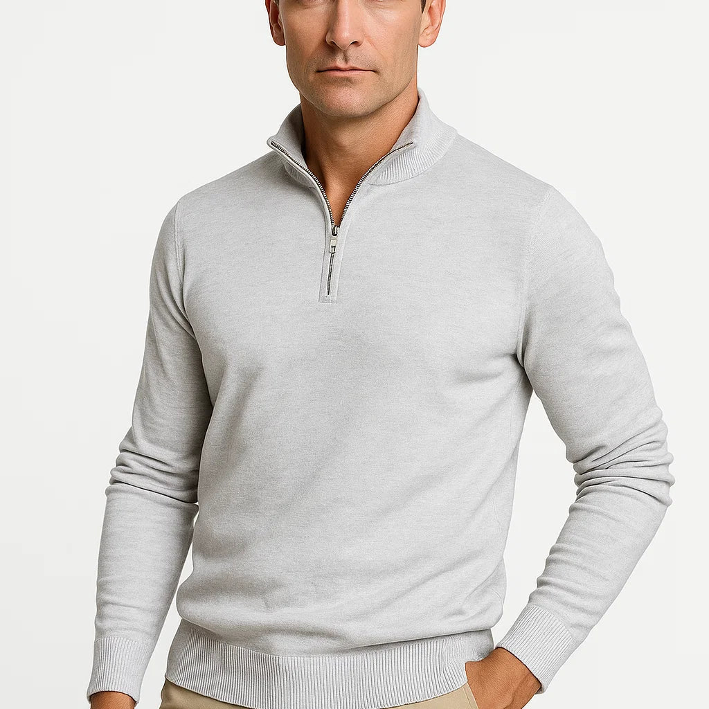 NEVANE | PULL À COL ZIP POUR HOMMES