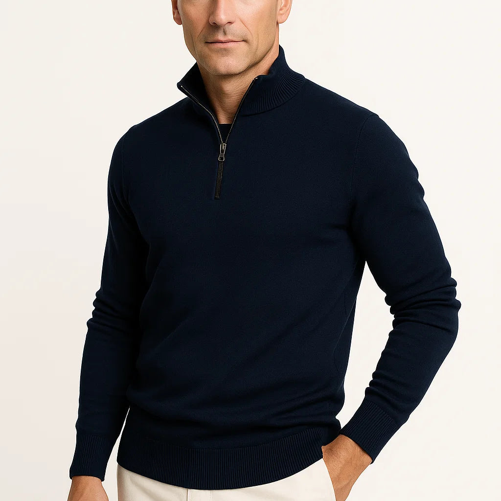 NEVANE | PULL À COL ZIP POUR HOMMES