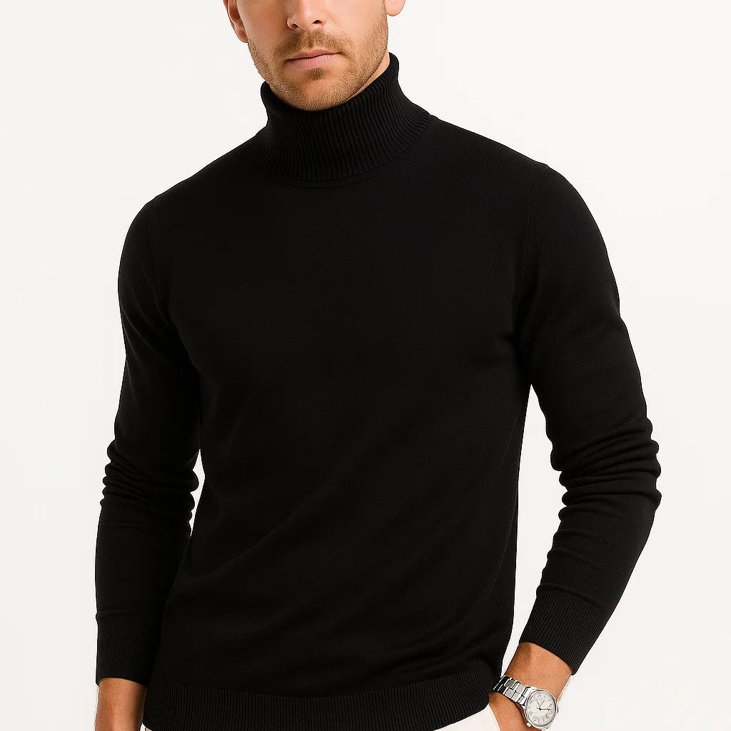NEVANE | COL ROULE EN LAINE VIERGE POUR HOMME