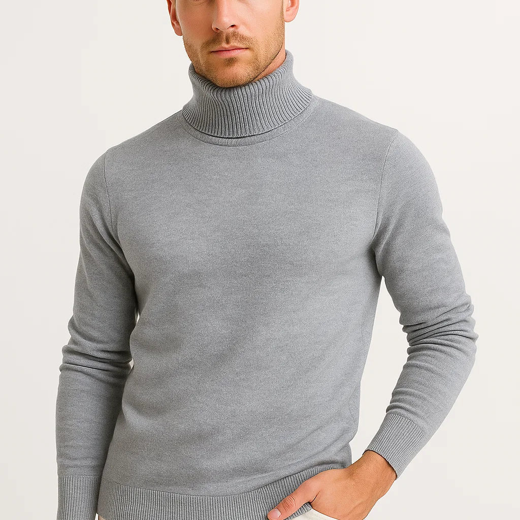 NEVANE | COL ROULE EN LAINE VIERGE POUR HOMME