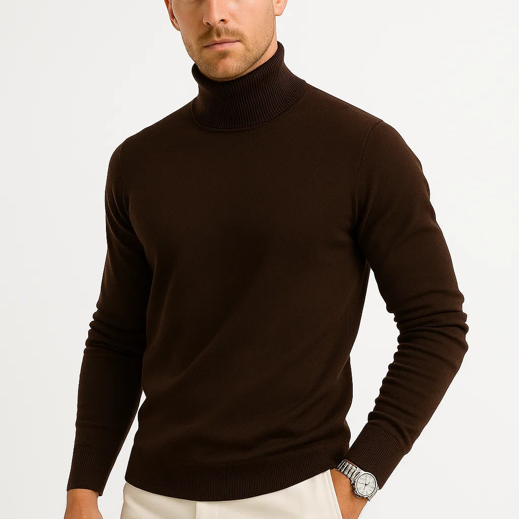 NEVANE | COL ROULE EN LAINE VIERGE POUR HOMME