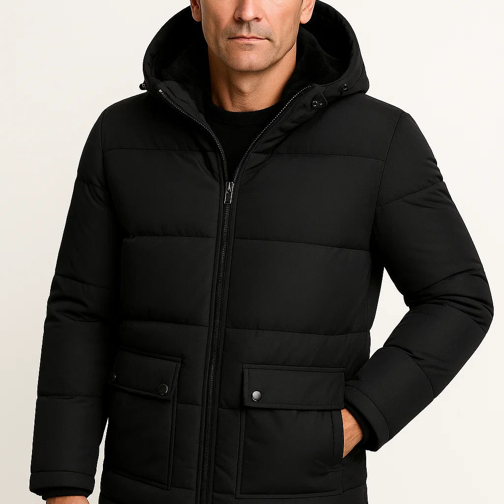 NEVANE | VESTE D'HIVER MATELASSÉE OVERSIZE POUR HOMMES