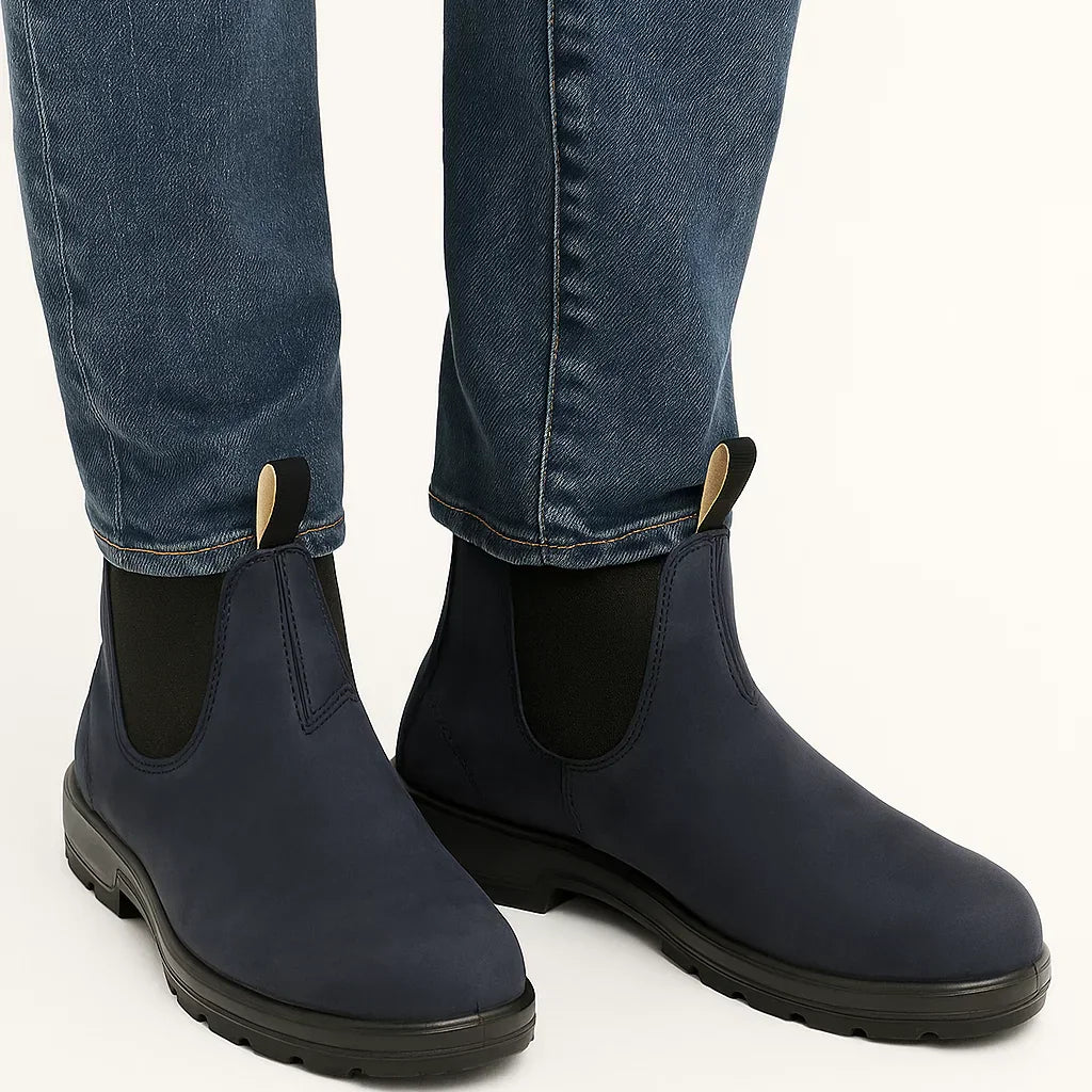 NEVANE | BOTTINES CHELSEA EN CUIR VERNIS POUR HOMMES