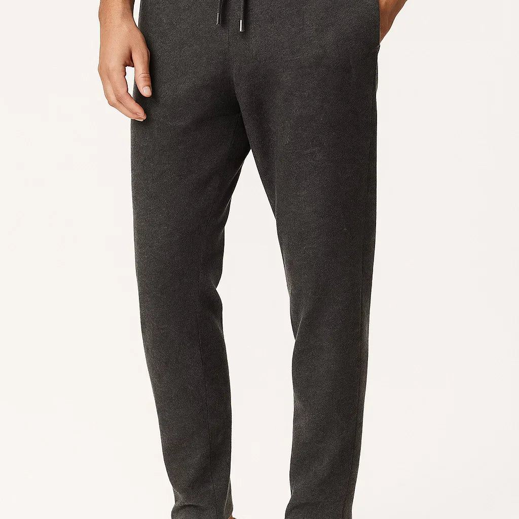 NEVANE | PANTALON À TAILLE HAUTE EN LAINE MÉRINOS POUR HOMMES