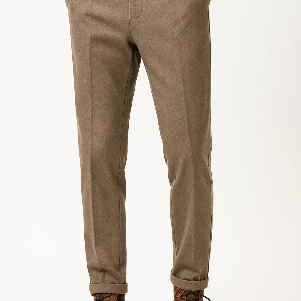 NEVANE | PANTALON CONIQUE EN MÉLANGE DE LAINE POUR HOMME