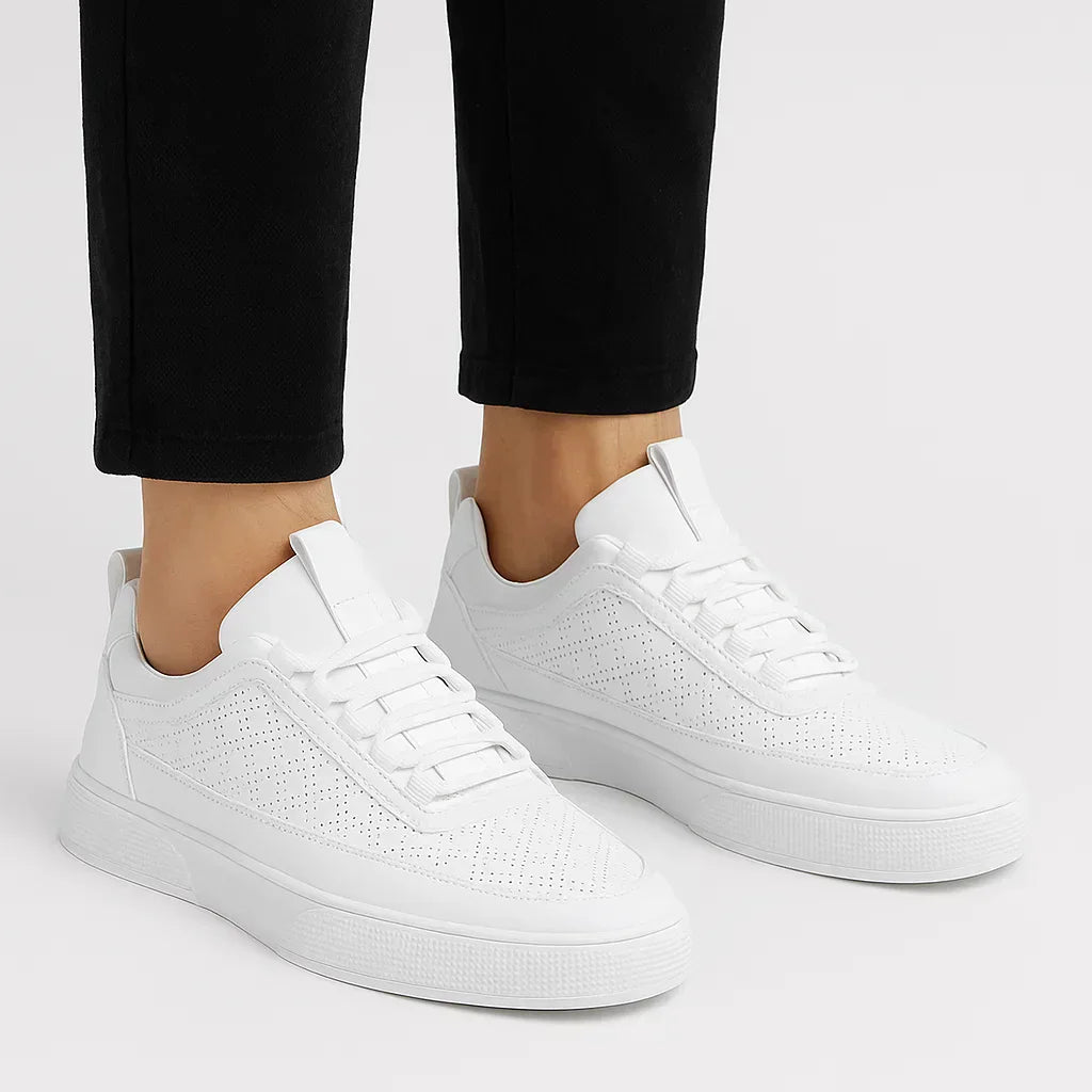 NEVANE | BASKETS CASUAL EN CUIR POUR HOMMES
